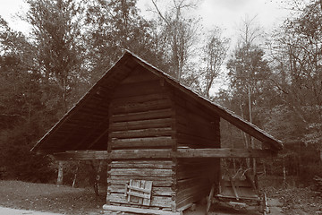 Image showing Abandoned barn