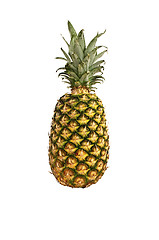 Image showing Isolated pineapple