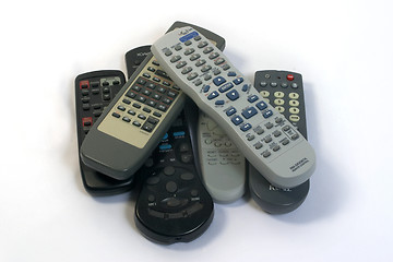 Image showing Too many remotes