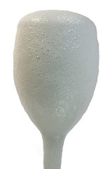 Image showing Glass of foam