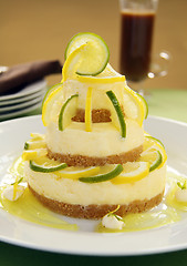 Image showing Cheese Cake Stack