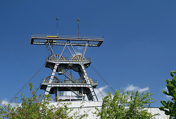 Image showing Coal mine shaft