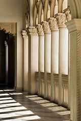 Image showing Venetian Balcony Columns and Arches in Las Vegas