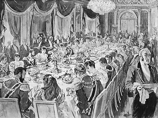 Image showing Royal Wedding Breakfast