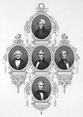 Image showing American presidents from 1829 to 1849