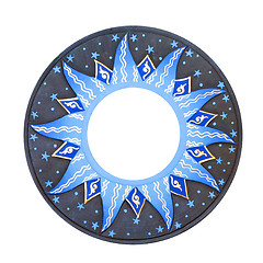 Image showing Blue star