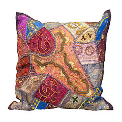 Image showing Purple pillow