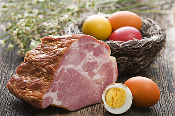 Image showing Easter ham