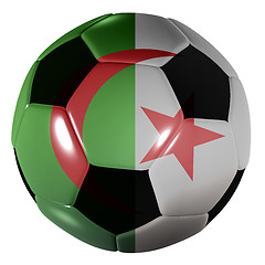 Image showing football algeria flag
