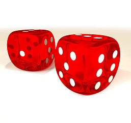 Image showing dice pair