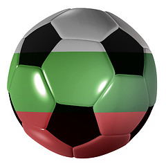 Image showing football bulgaria flag