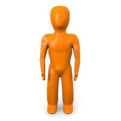 Image showing naranja man forward