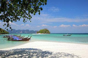 Image showing  Long tail boat in Thailand