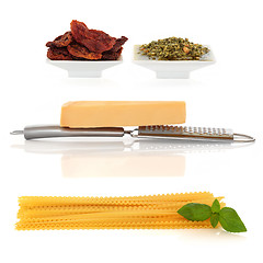 Image showing Pasta Ingredients