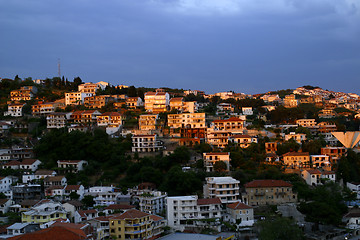 Image showing evening view of Ulcinj in Montenegro