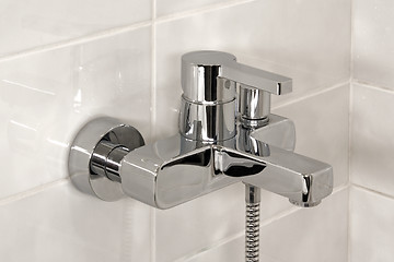 Image showing Shower faucet