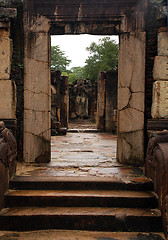 Image showing Ruins of Ancient Polonnaruwa in Sri Lanka