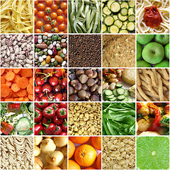 Image showing Food collage