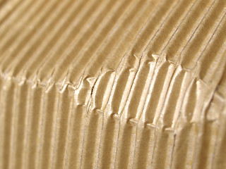 Image showing Corrugated cardboard