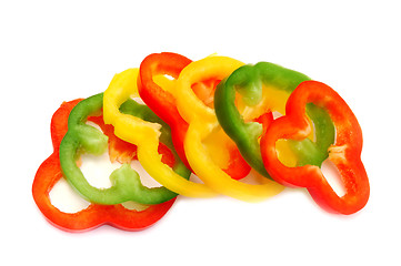 Image showing Colorful paprika