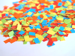 Image showing Confetti