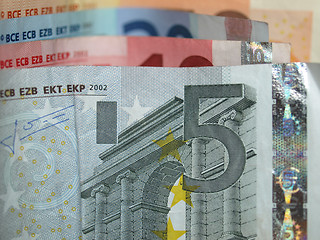 Image showing Euro note