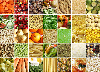 Image showing Food collage