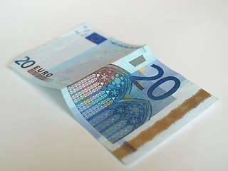 Image showing Euro note