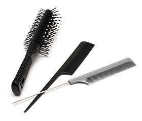 Image showing Hairbrushes 