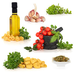 Image showing Italian Food Ingredients