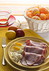 Image showing Easter ham