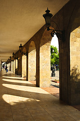 Image showing Los Portales in downtown Guadalajara, Jalisco, Mexico