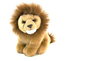 Image showing Plush lion