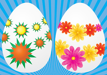 Image showing Easter eggs