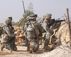 Image showing Soldiers in Iraq