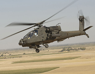 Image showing Military helicopter