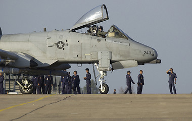 Image showing A-10 Thunderbolt II aircraft