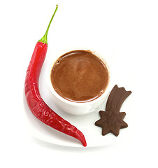Image showing  Chocolate and  pepper
