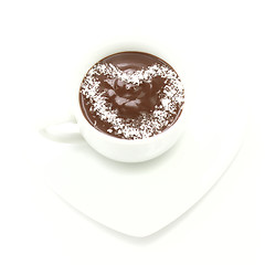 Image showing Cup of  chocolate