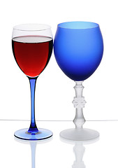 Image showing wineglasses