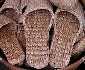 Image showing Straws Slippers