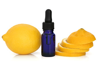 Image showing Lemon Essential Oil
