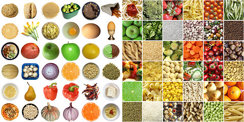 Image showing Food collage