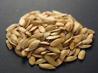 Image showing Melon seeds