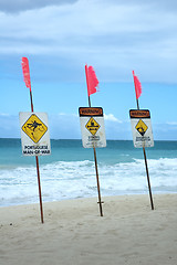 Image showing Warning signs