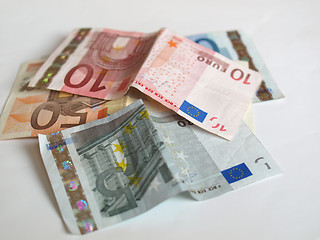 Image showing Euro note