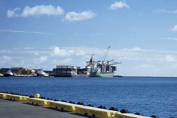 Image showing Container ship