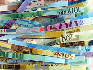 Image showing Euro note