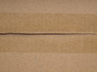 Image showing Corrugated cardboard