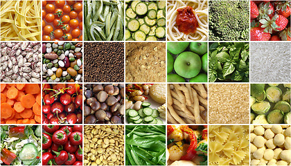 Image showing Food collage